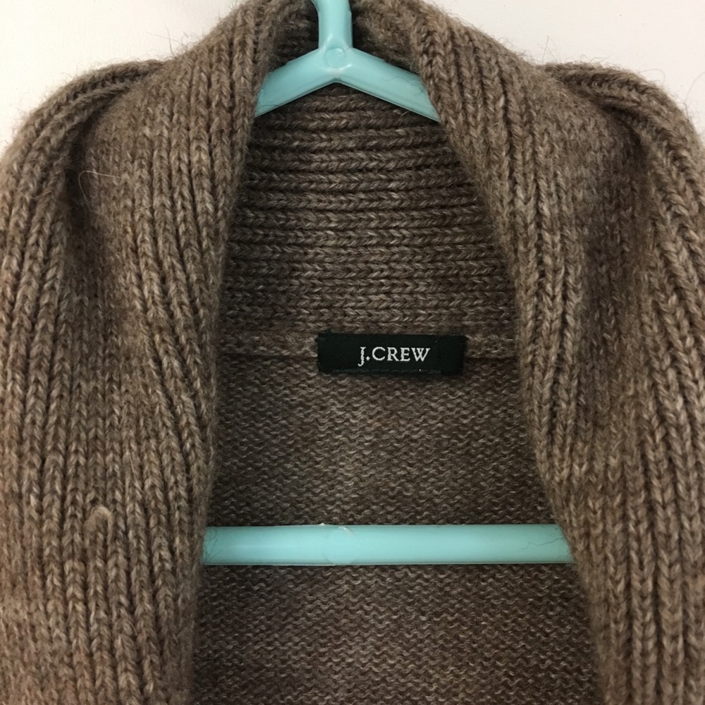 J. Crew shawl collar sweater